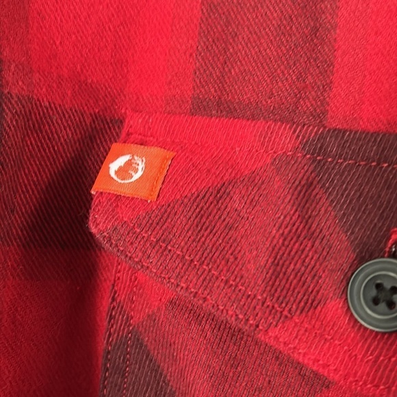 The American Outdoorsman Heavywieght Flannel Shirt with Flap Pockets - XXL - Picture 5 of 9
